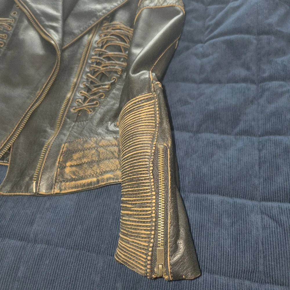 Wilsons Leather Genuine Leather Jacket Small - Picture 3 of 4